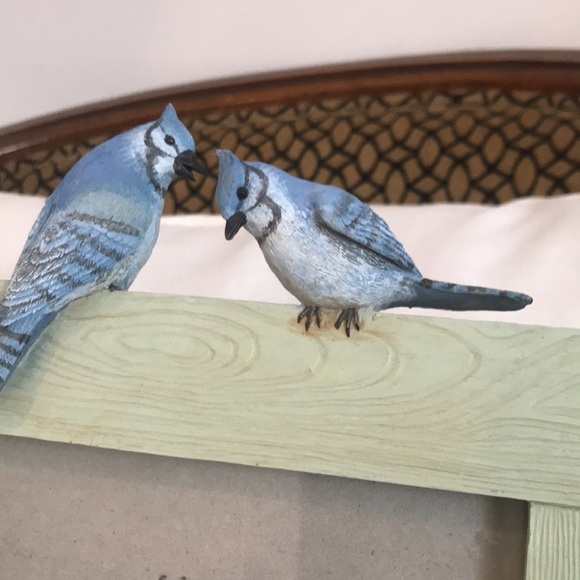 Vintage Hallmark Marjolein Bastin Bluejay birds wildlife frame. VGC - Picture 3 of 6